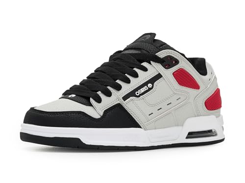 Osiris Mens Peril Skate Shoe GreyBlackRed 13490₽