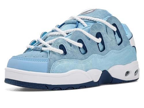 Osiris Mens D3 Og Skate Shoes Denim White Blue 17290₽