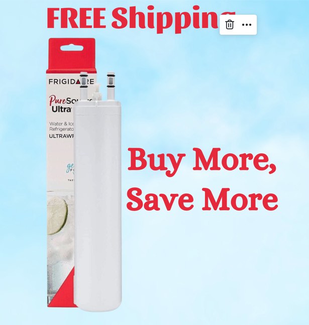 16 Pack Replacement for Frigidaire ULTRAWF Pure Source Ultra Water