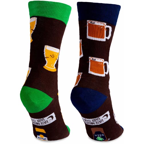 Calcetines de mezcla de algodón unisex de regalo Pavilion - cerveza - Imagen 8 de 9