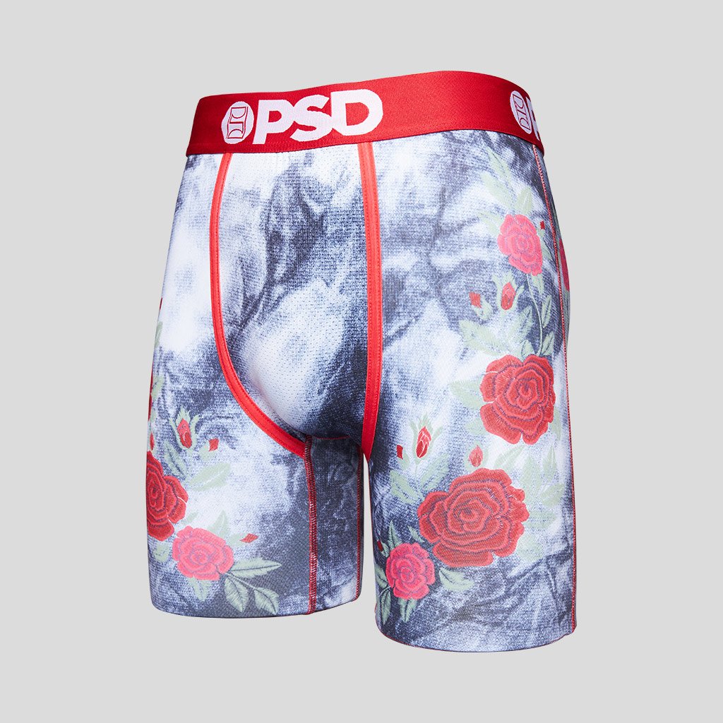 PSD Underwear Boxer Briefs Tie Dye Roses eBay