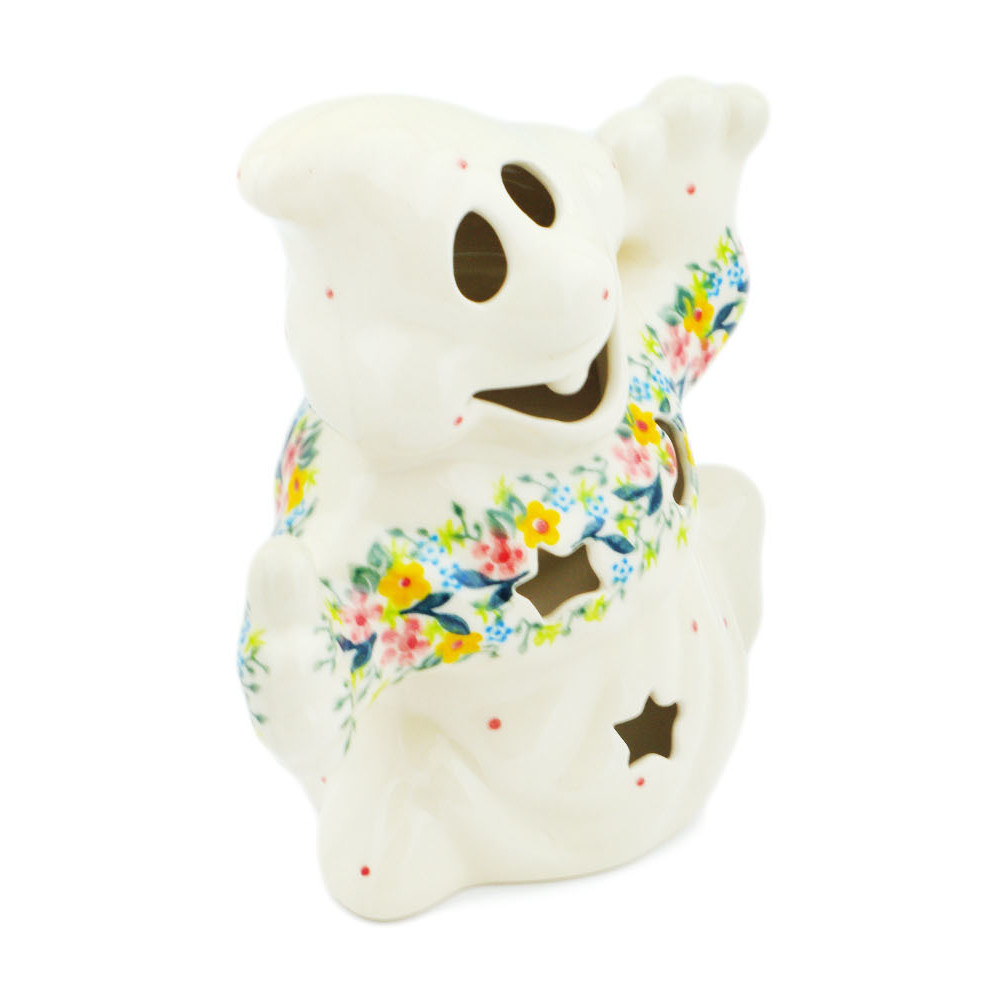 Polish Pottery Ghost Figurine 8