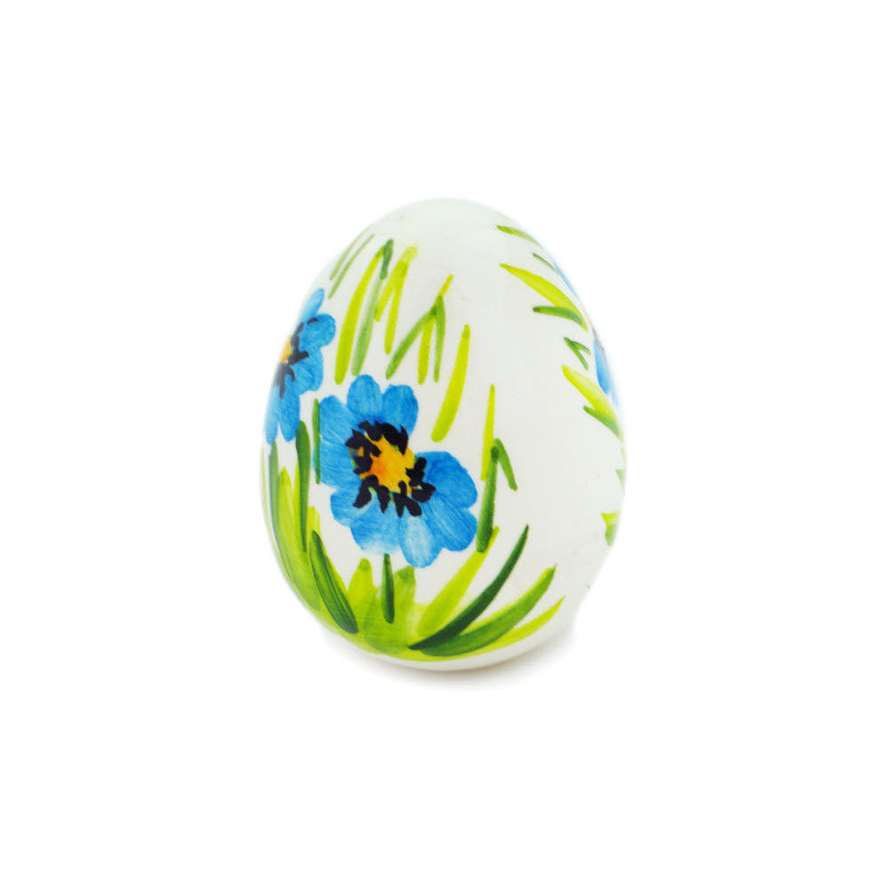 Polish Pottery Egg Figurine 2