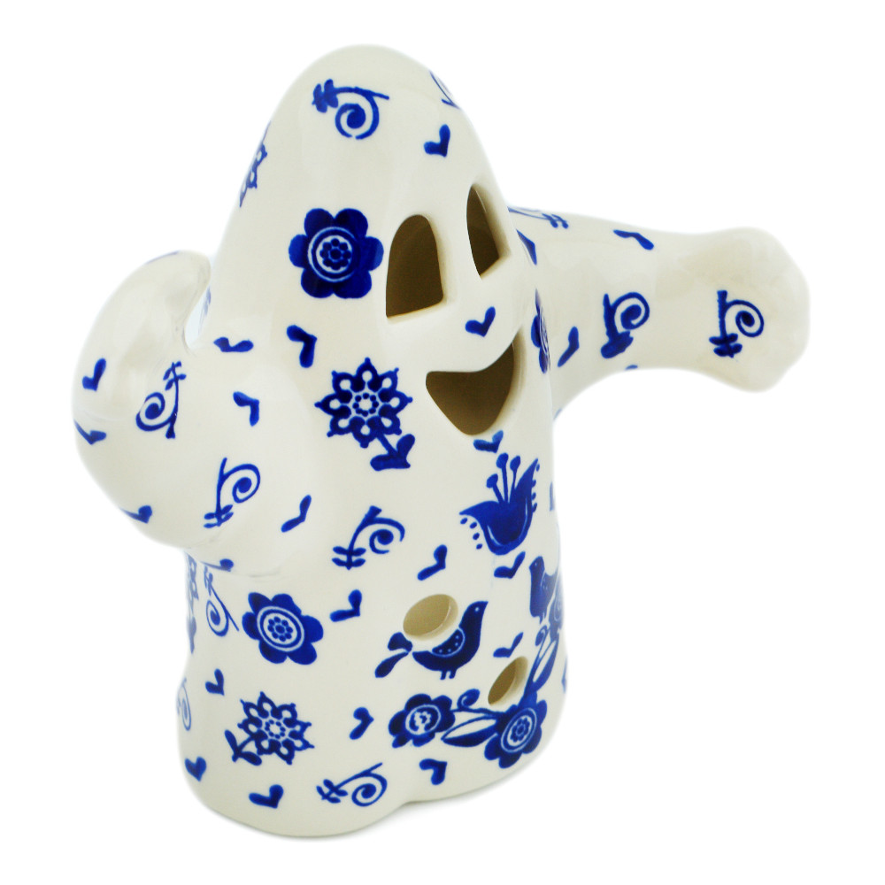 Polish Pottery Ghost Figurine 6