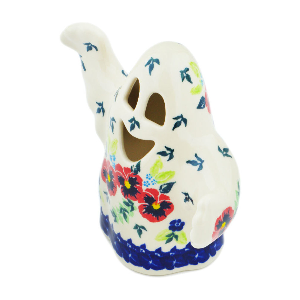 Polish Pottery Ghost Figurine 7