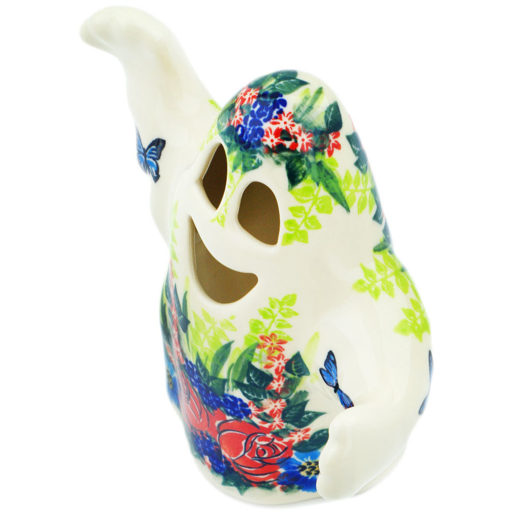 Polish Pottery Ghost Figurine 7