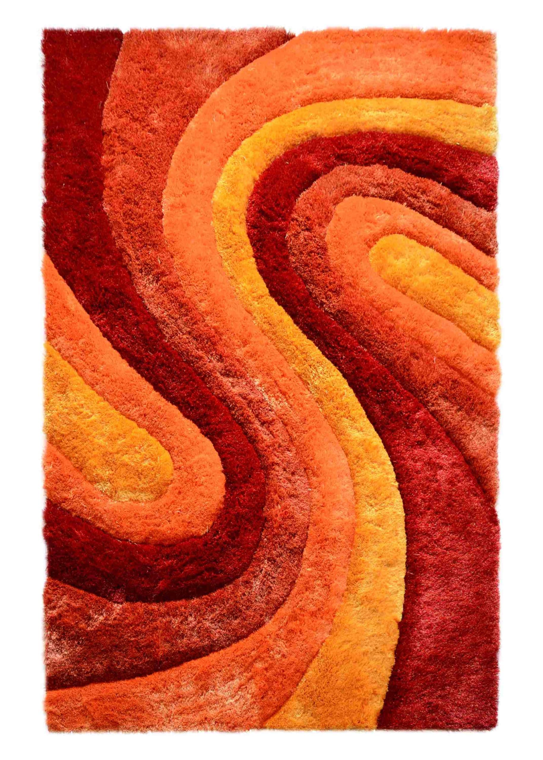 3D SHAGGY Modern Stylish Living Room Area Rug Design 882 - Picture 3 of 4