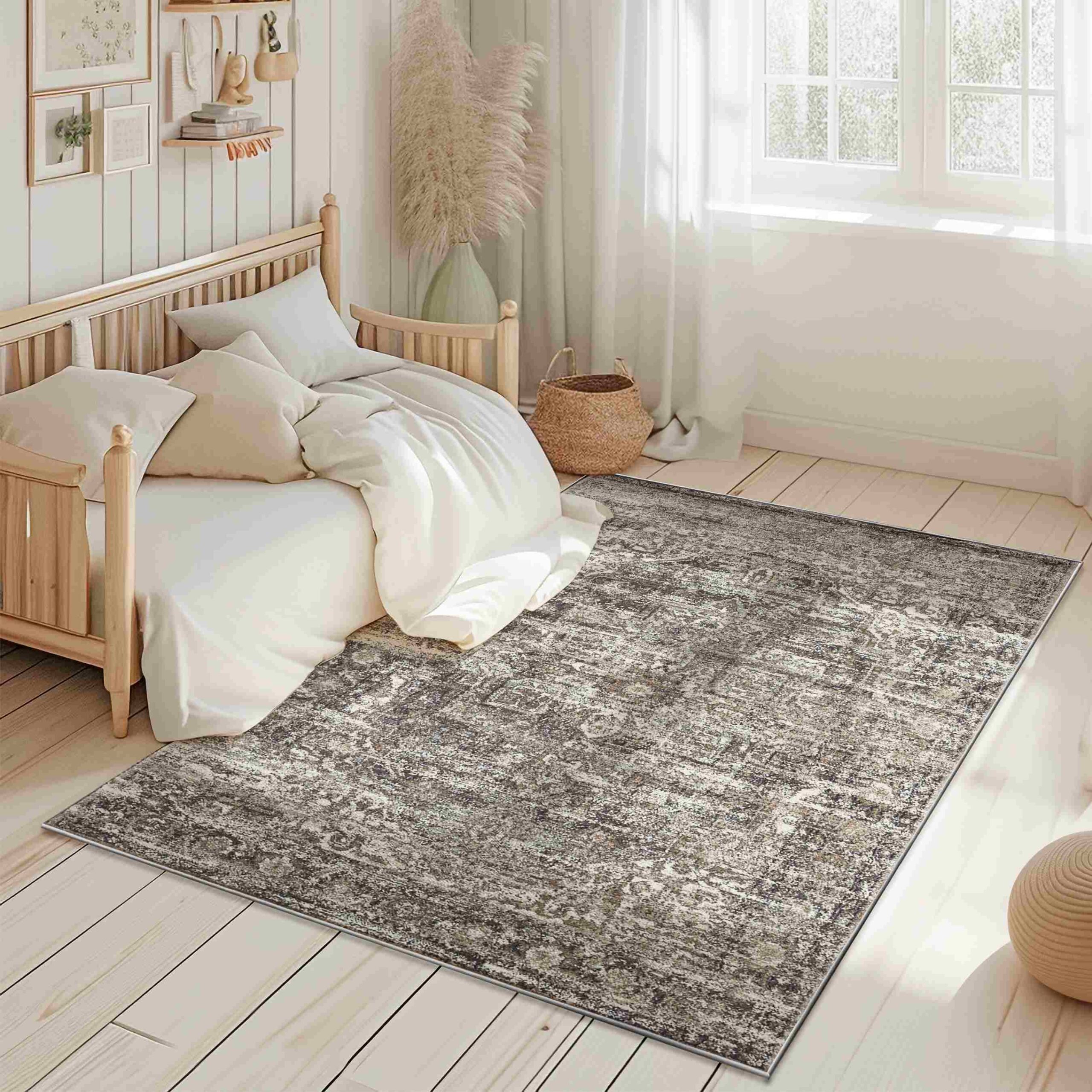 Aurora Abstract Modern Area Rug Indoor for Living Room Bedroom 9912 - Picture 17 of 18