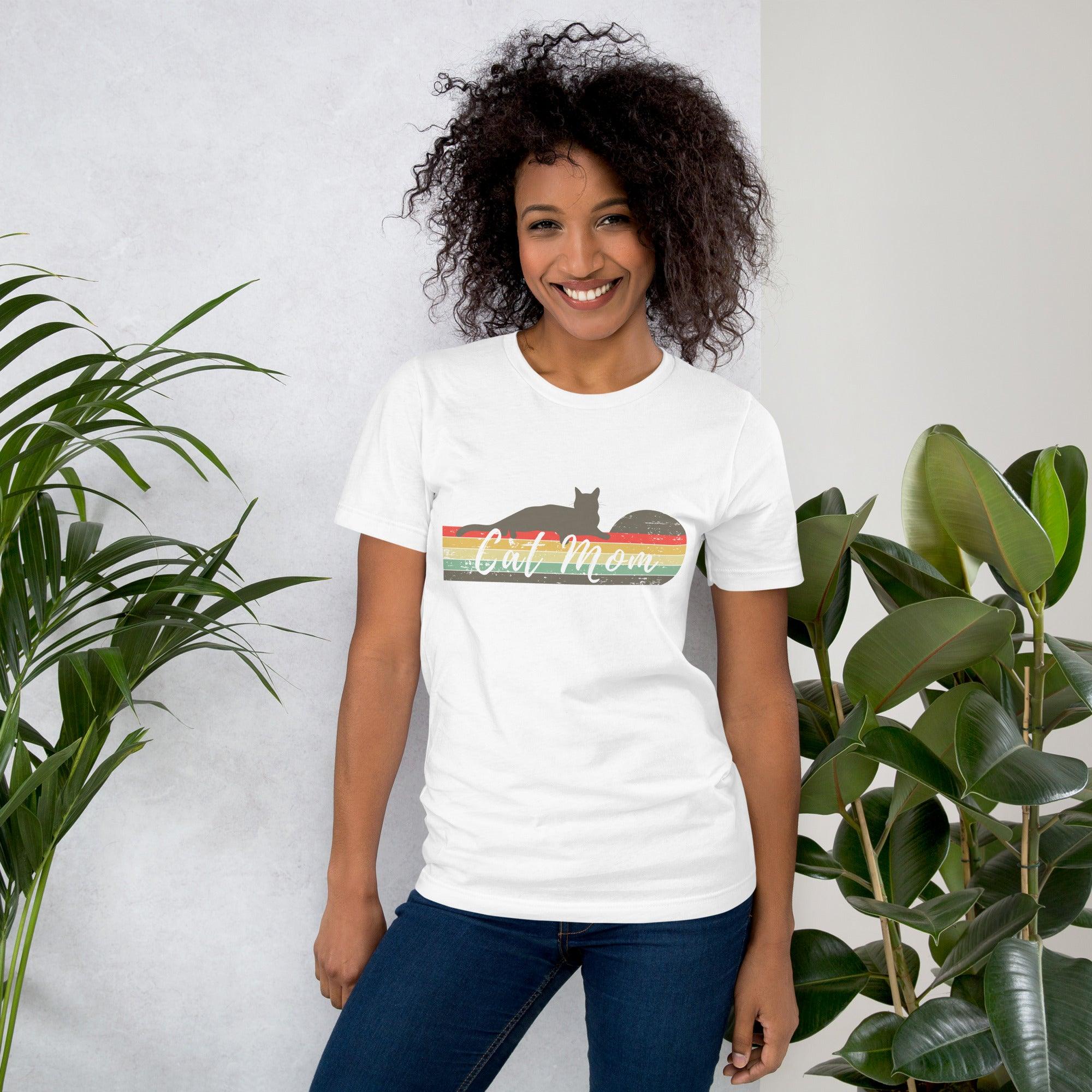 Camiseta cuello redondo Cat Mom - Imagen 11 de 11