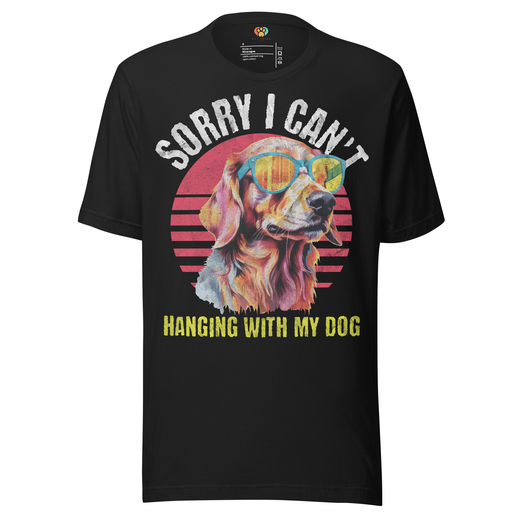 Hanging with My Dog Crew Neck Tee - Picture 7 of 12