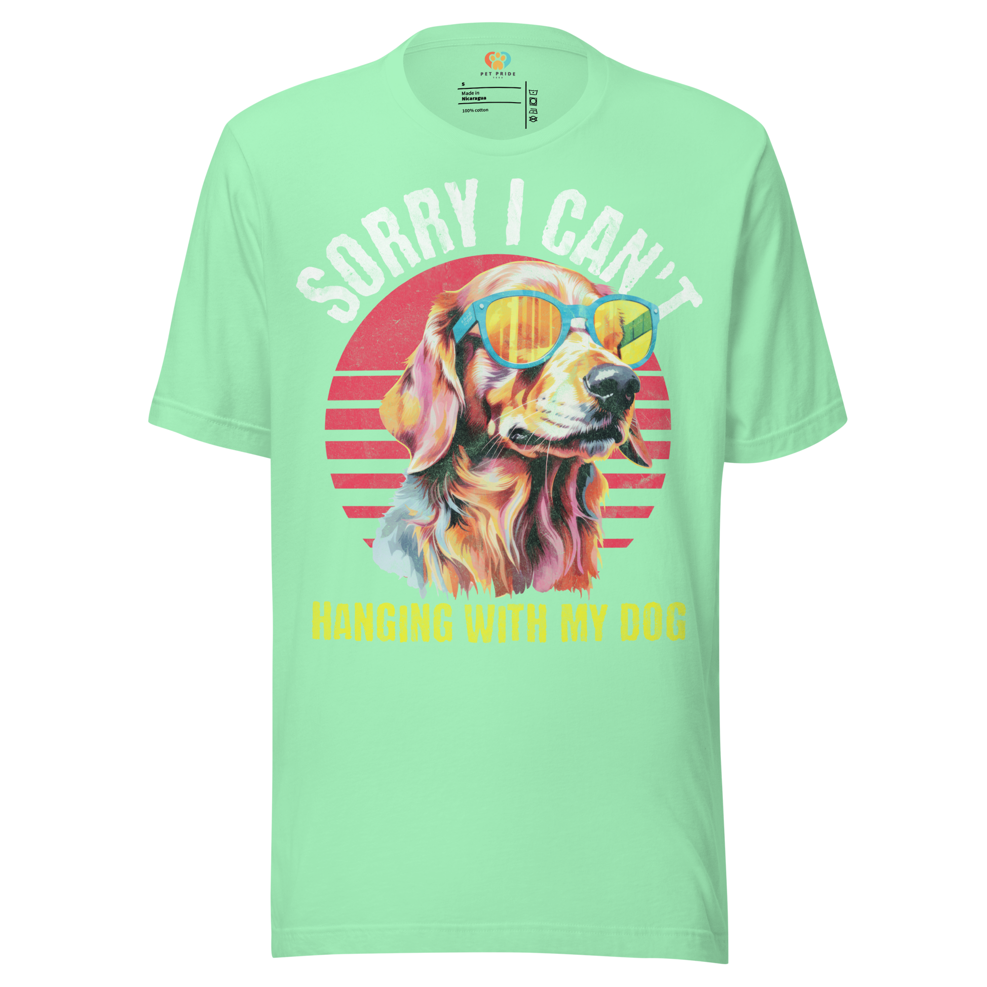 Hanging with My Dog Crew Neck Tee - Picture 12 of 12