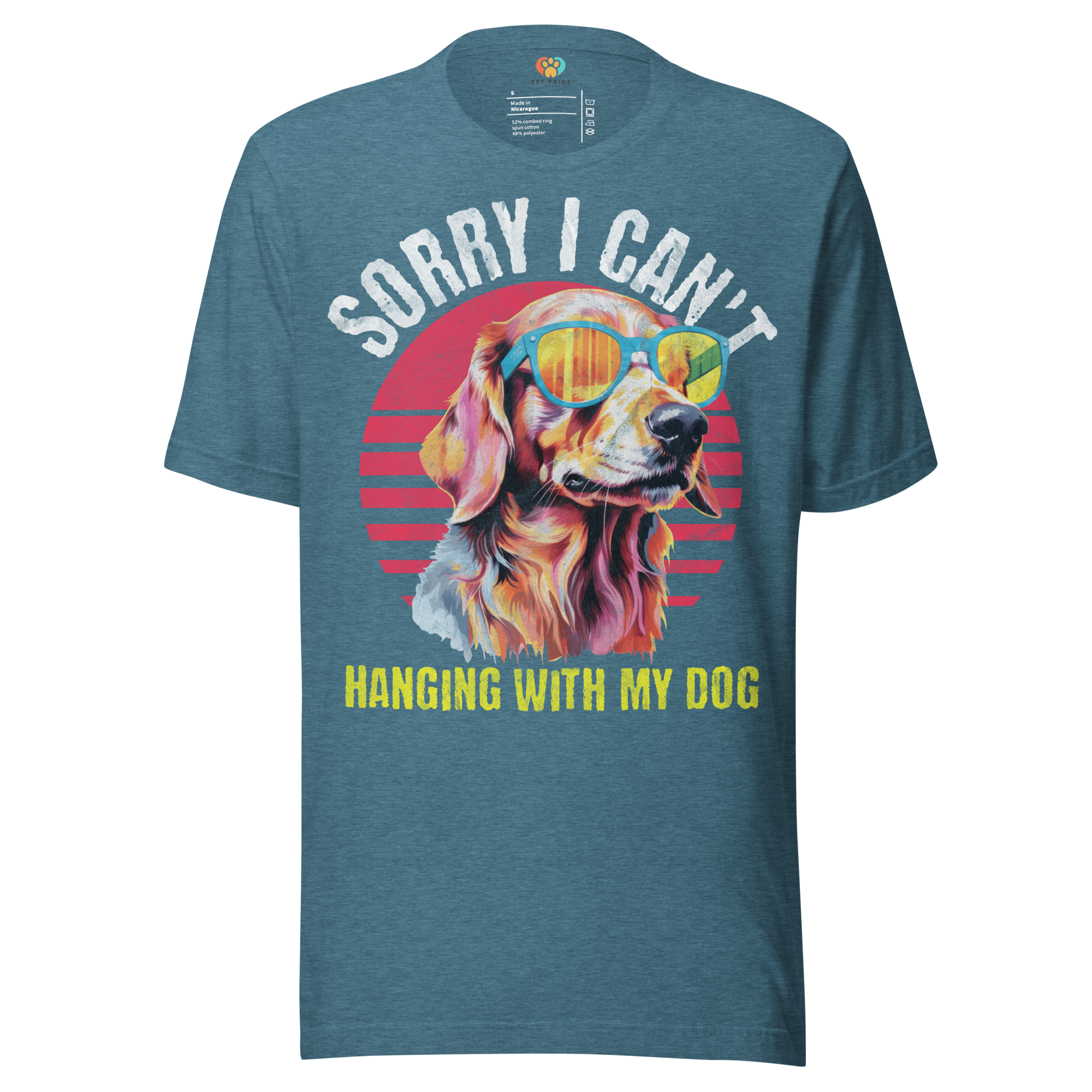 Hanging with My Dog Crew Neck Tee - Picture 8 of 12