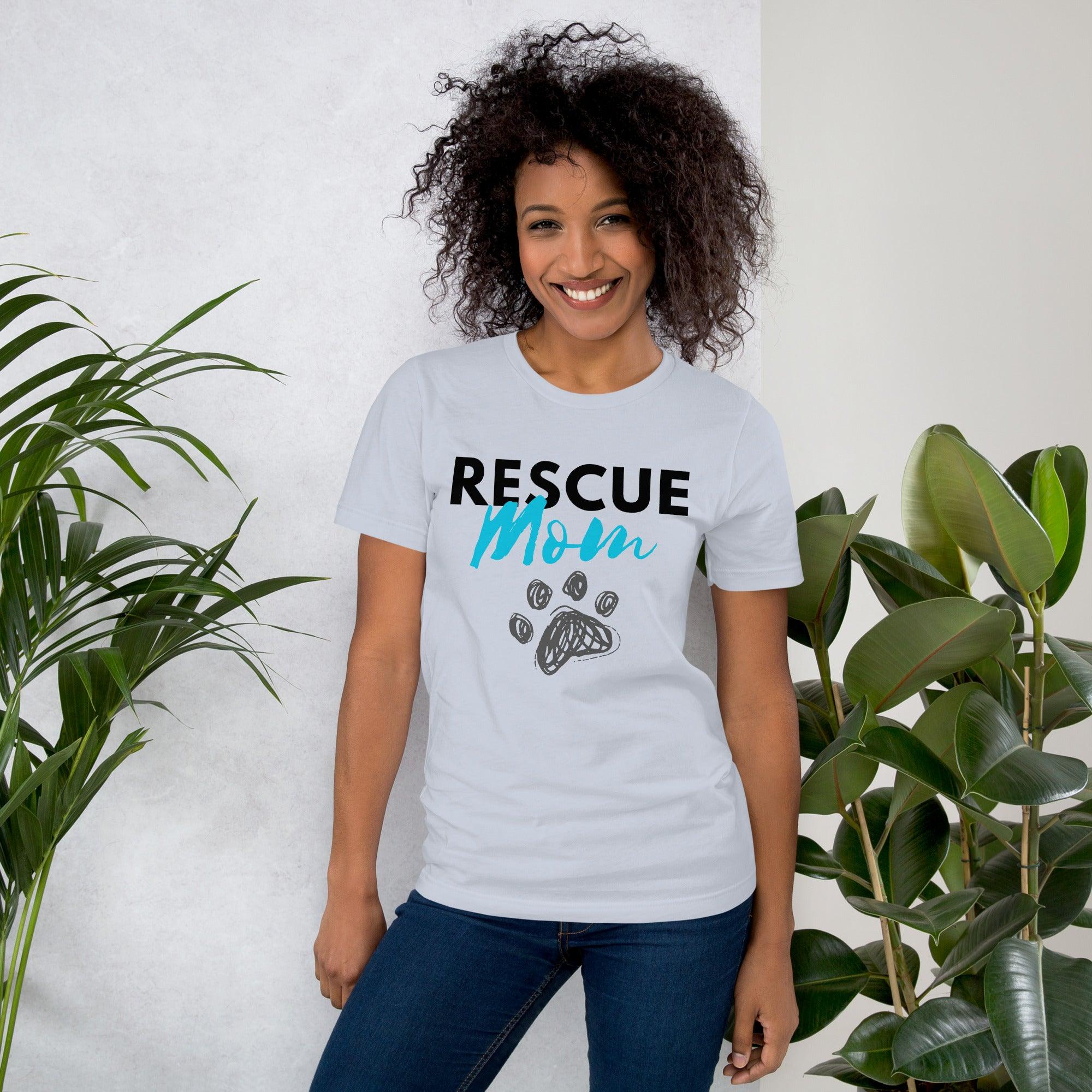 Rescue Mom Crew Neck Tee - Picture 7 of 10