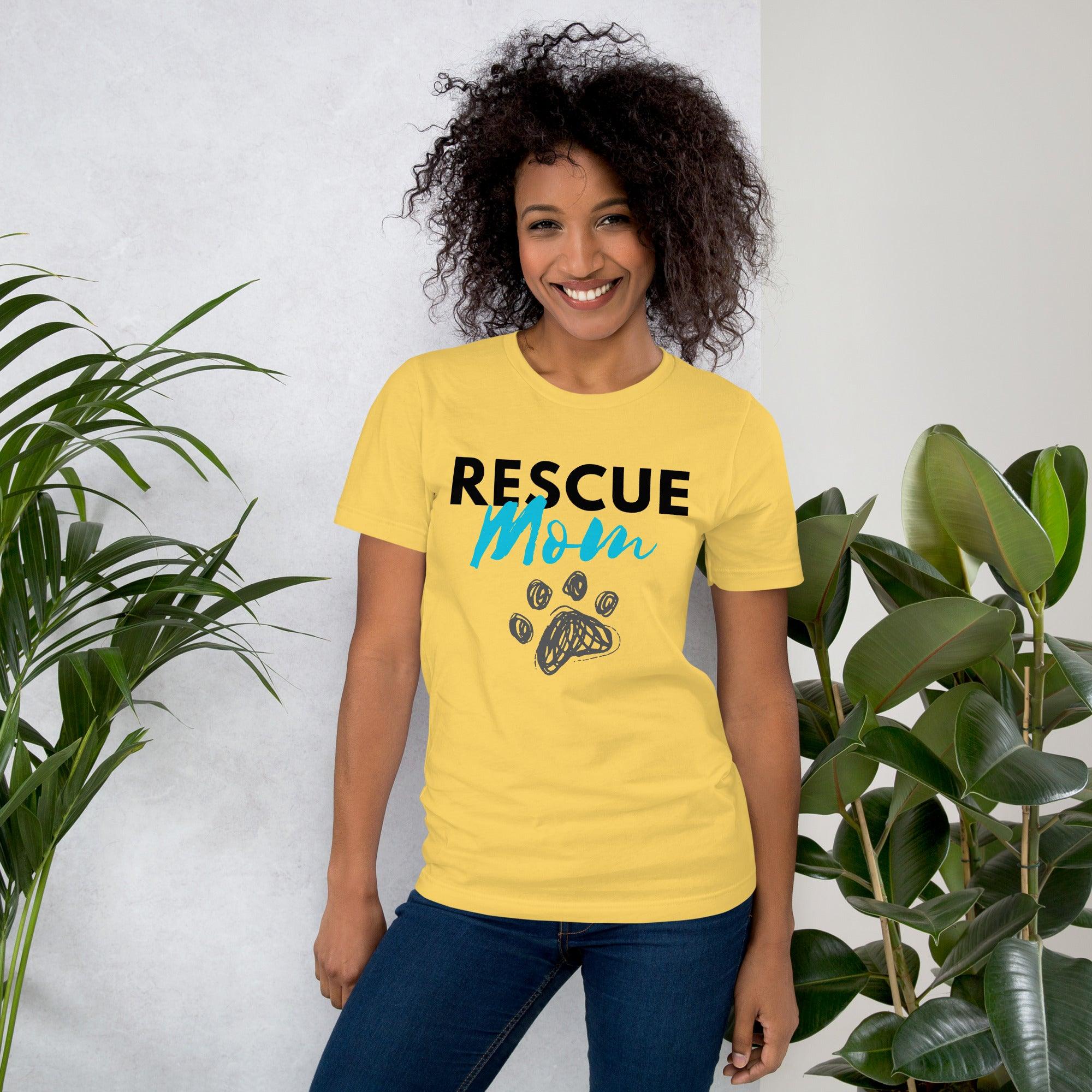 Rescue Mom Crew Neck Tee - Picture 8 of 10