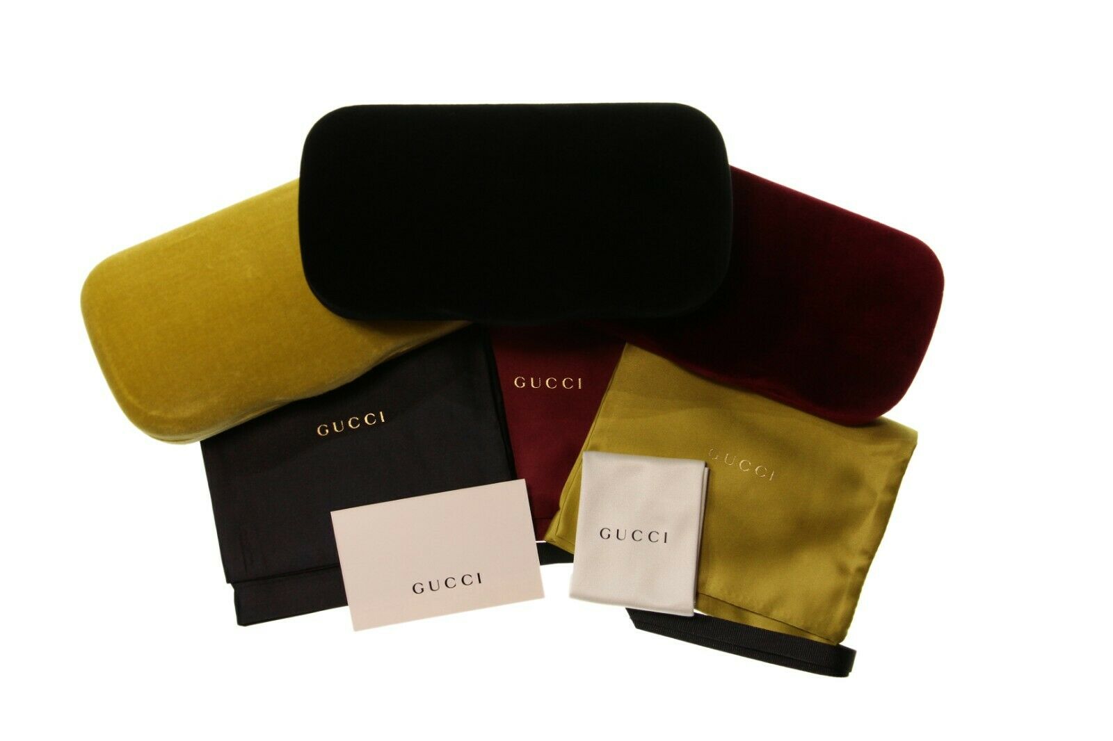 NEW Gucci GG0539S-001-52 Black Grey Sunglasses | eBay