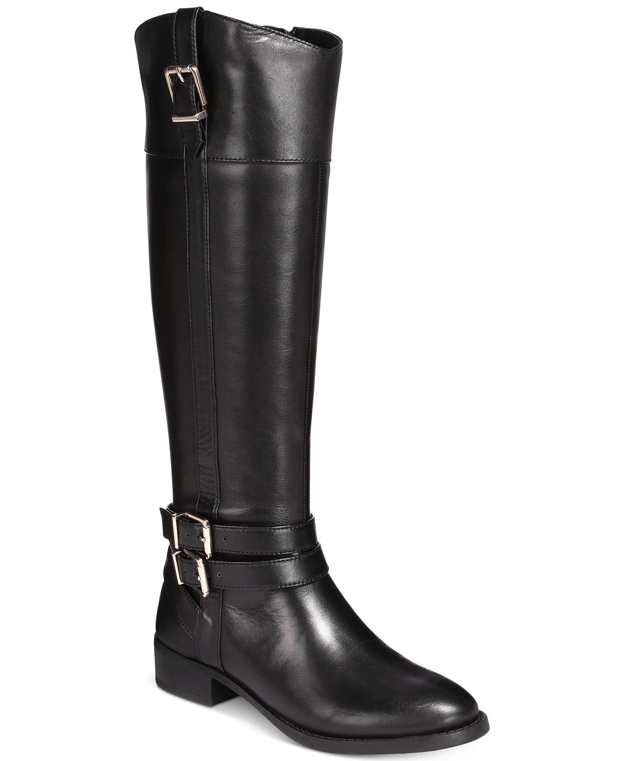 INC Womens Frankii Leather Riding Boots eBay