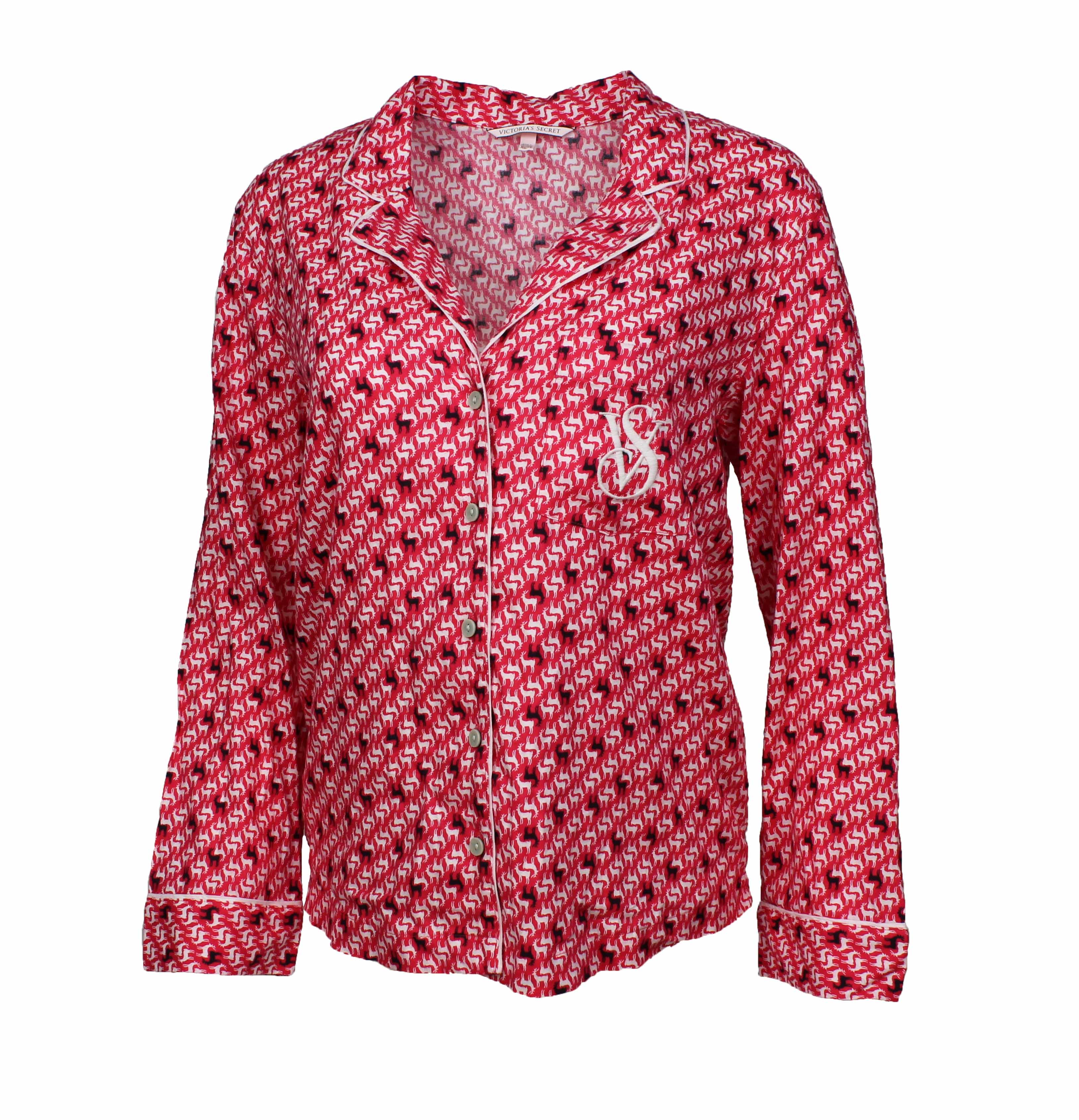 women's flannel pajama tops