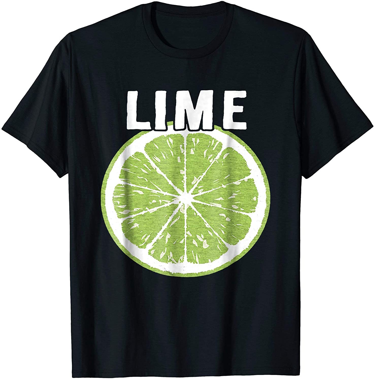 Port & Company Unisex Lime Screen Printed Graphic Short Sleeve Tee Shirt - Picture 2 of 4