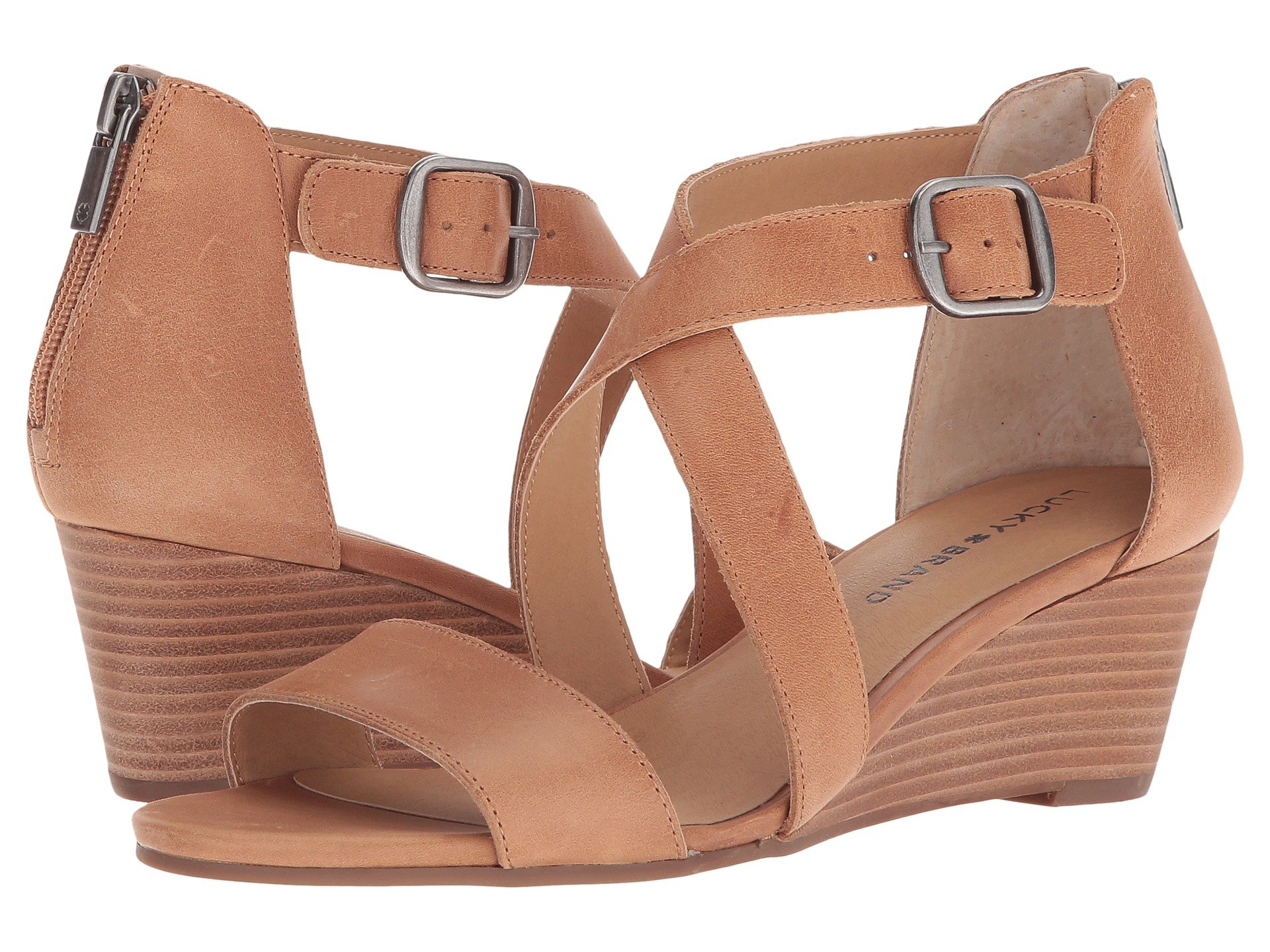 Prada Leather Bow Flat Slides in Nude (Brown) - Lyst