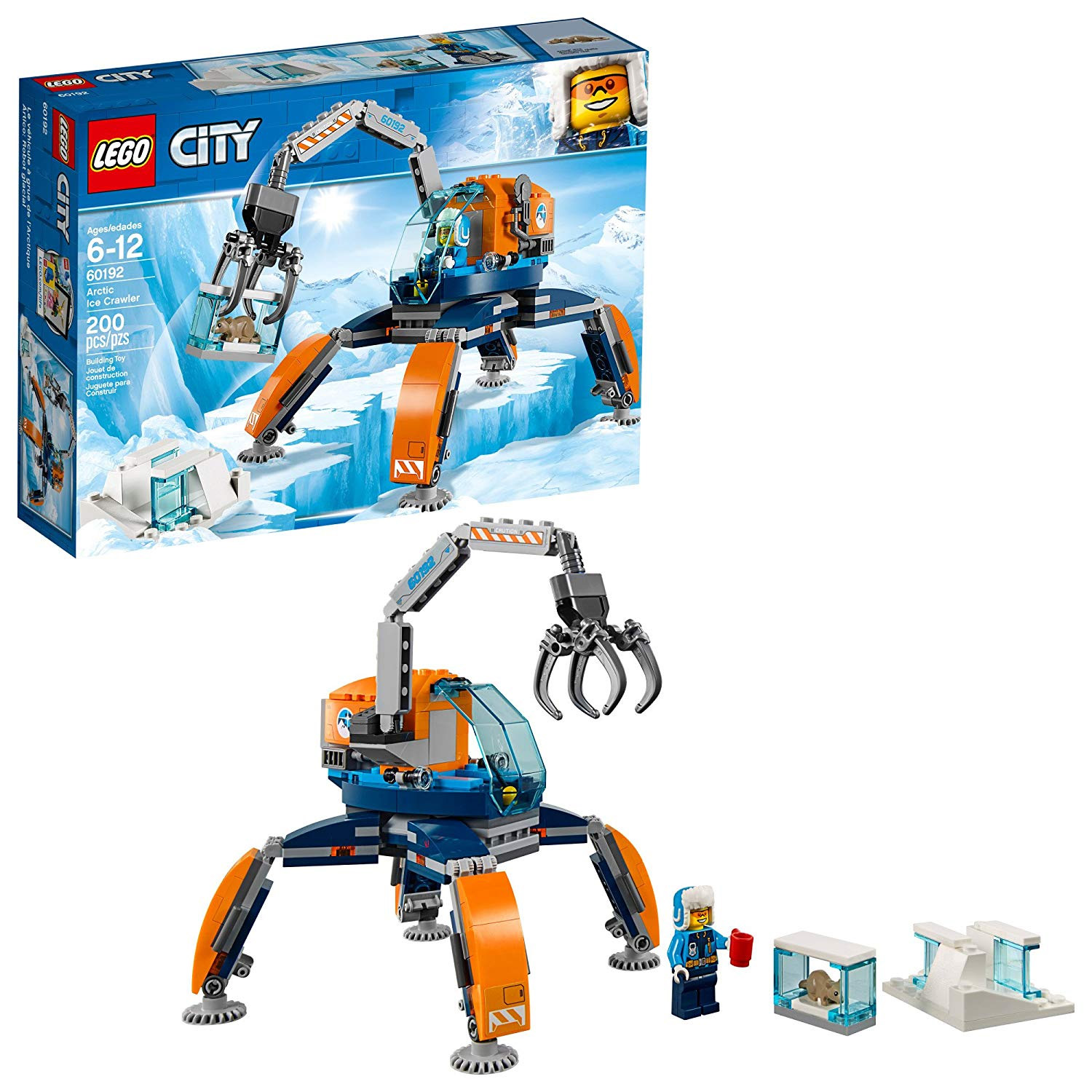 LEGO® City Arctic Ice Crawler Truck Building Play Set 60192 NEW NIB