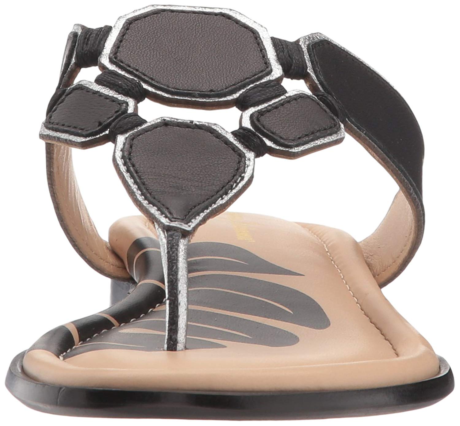 Tommy Bahama Women's Bay Springs Flat Sandal, Black, 10 - Picture 17 of 19