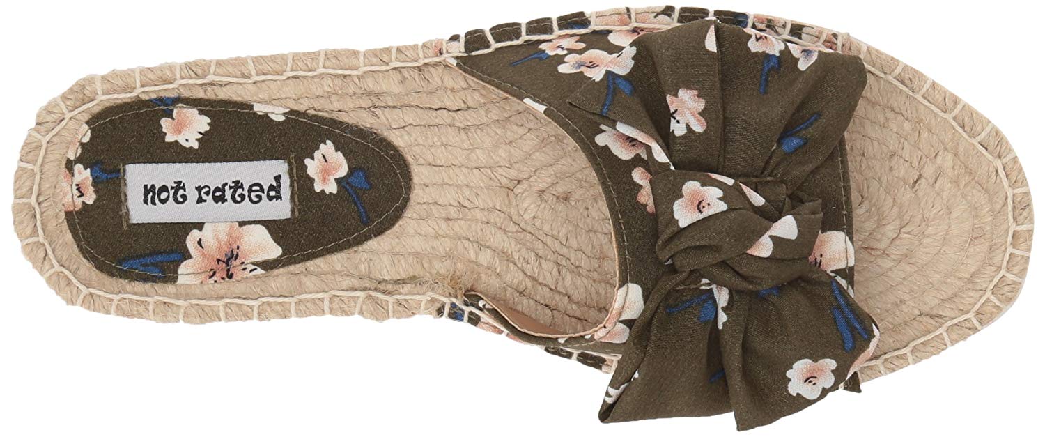Not Rated Womens Erra Espadrille Slide Sandal - Picture 12 of 13