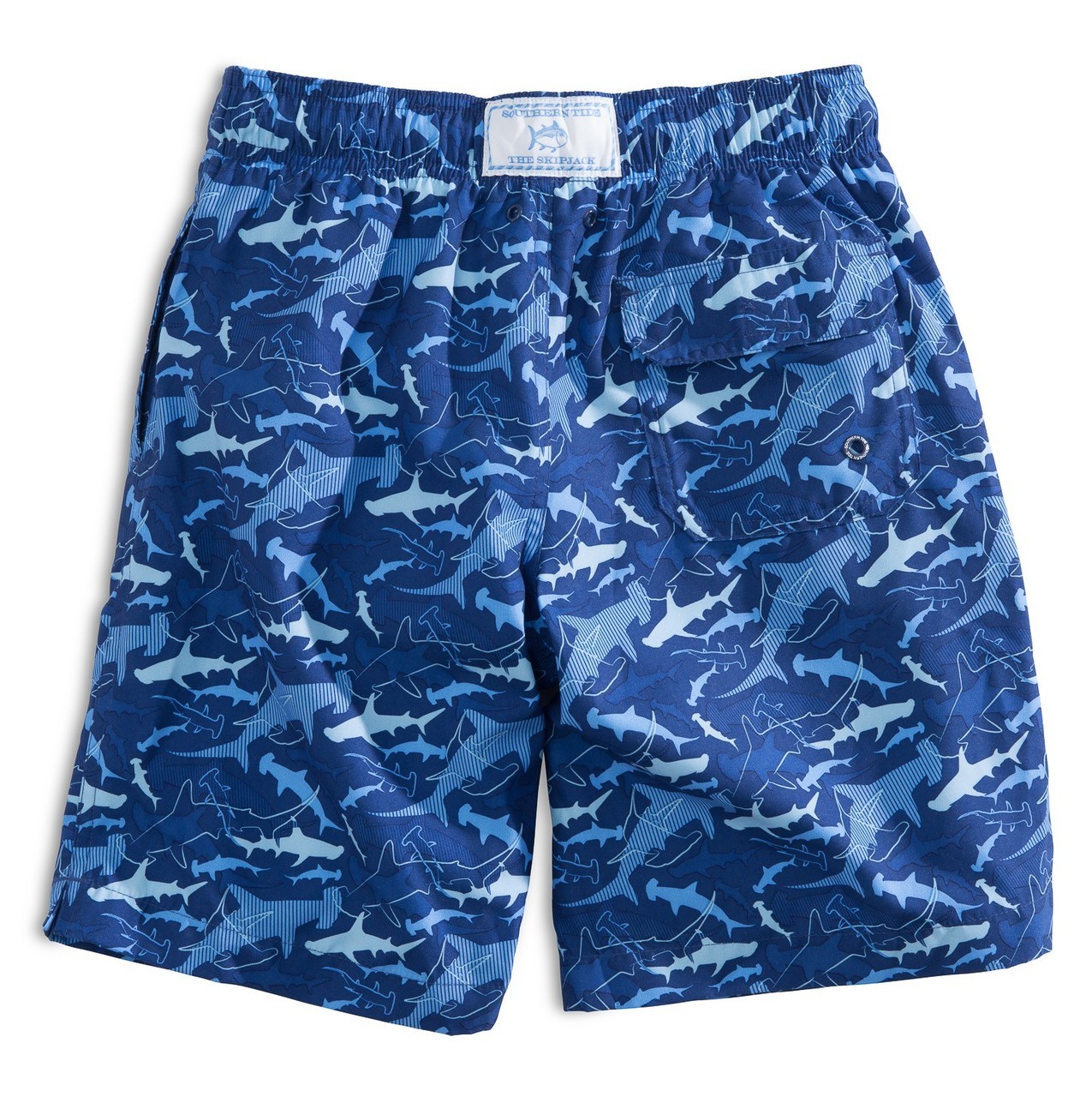Southern Tide Youth Boys Hammerhead Hysteria Swim Trunks - Picture 3 of 5