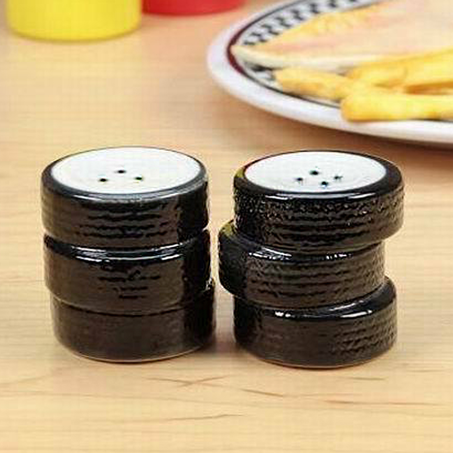 Automotive Car Gift Novelty Ceramic Salt and Pepper Shakers eBay