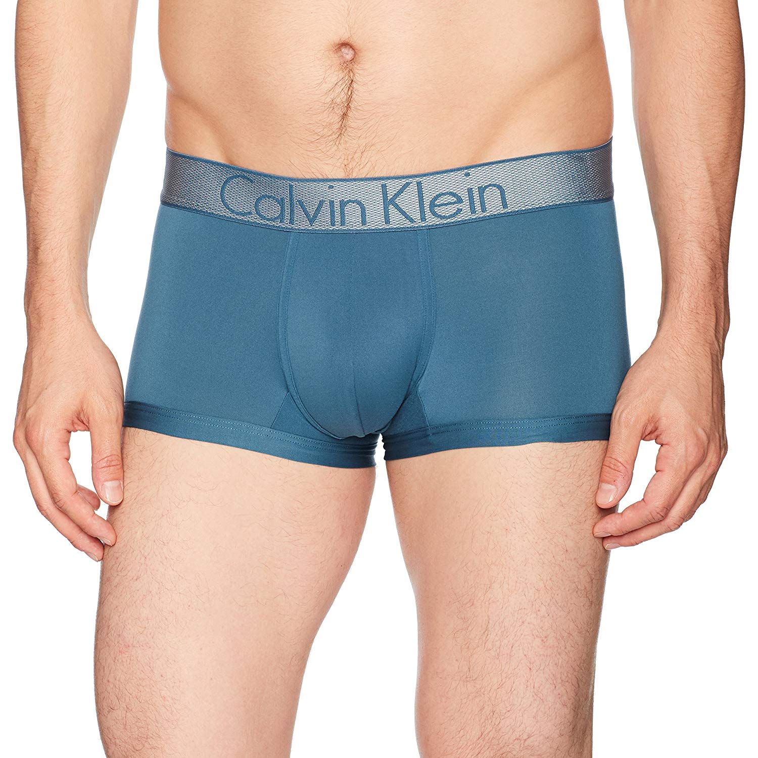 Calvin Klein Mens Customized Stretch Low Rise Trunks (Ice Blue, XL) 11531046504 | eBay