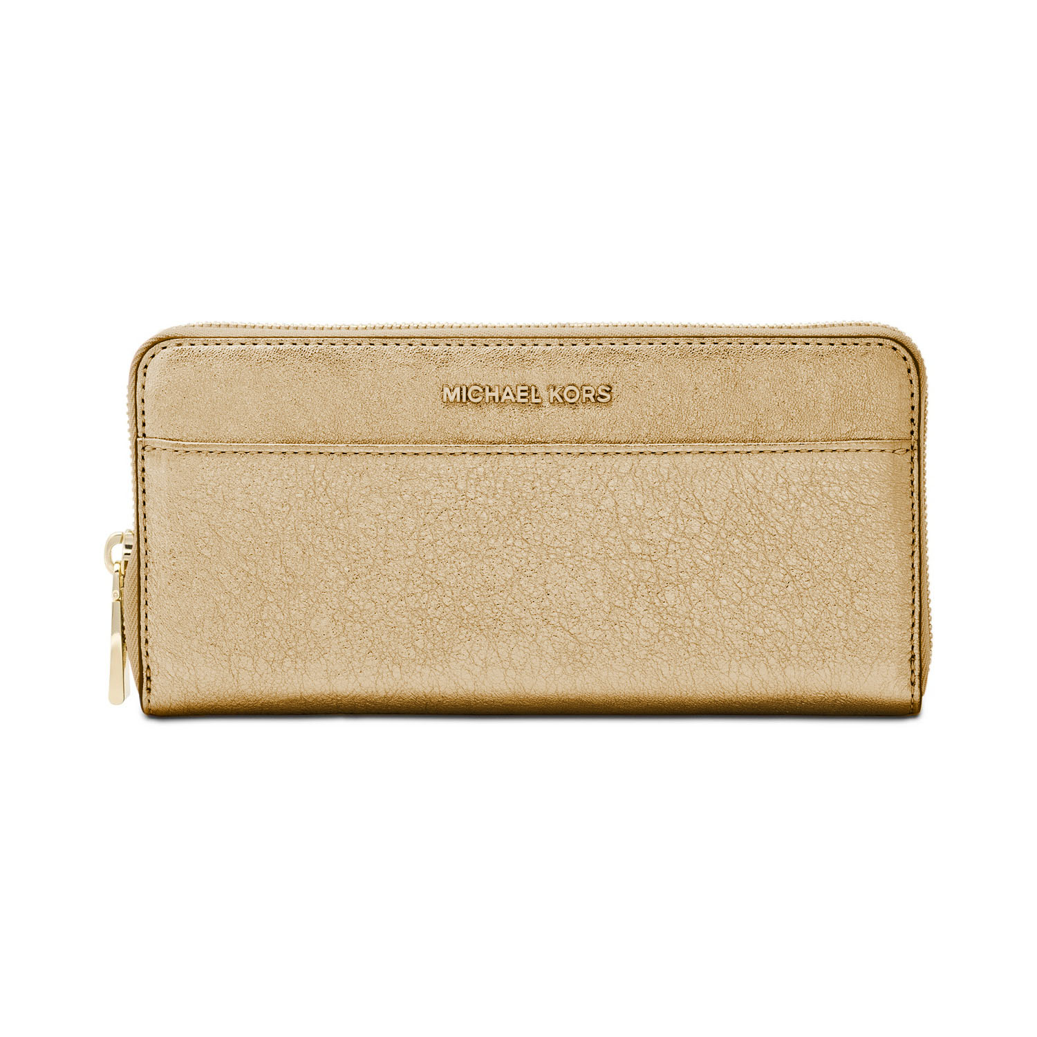 MK gold wallet