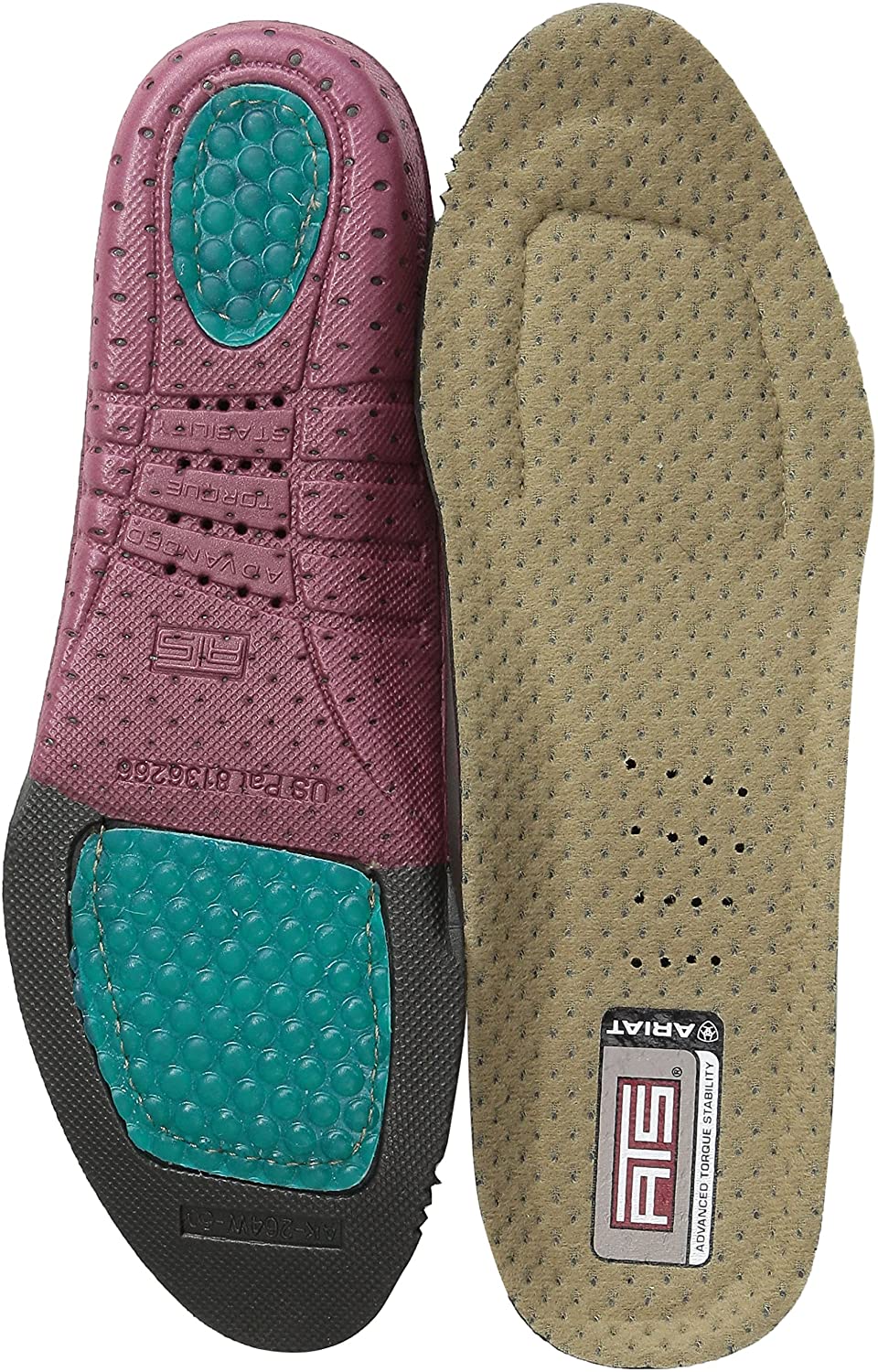 Ariat Women's ATS Shoe Insert Round Toe Insole Footbeds - Picture 7 of 14