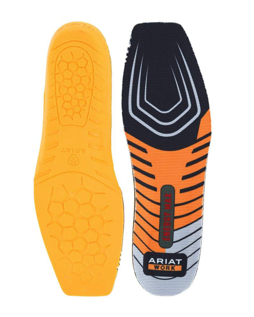 's Work Energy Max Wide Square Toe Insole Footbeds