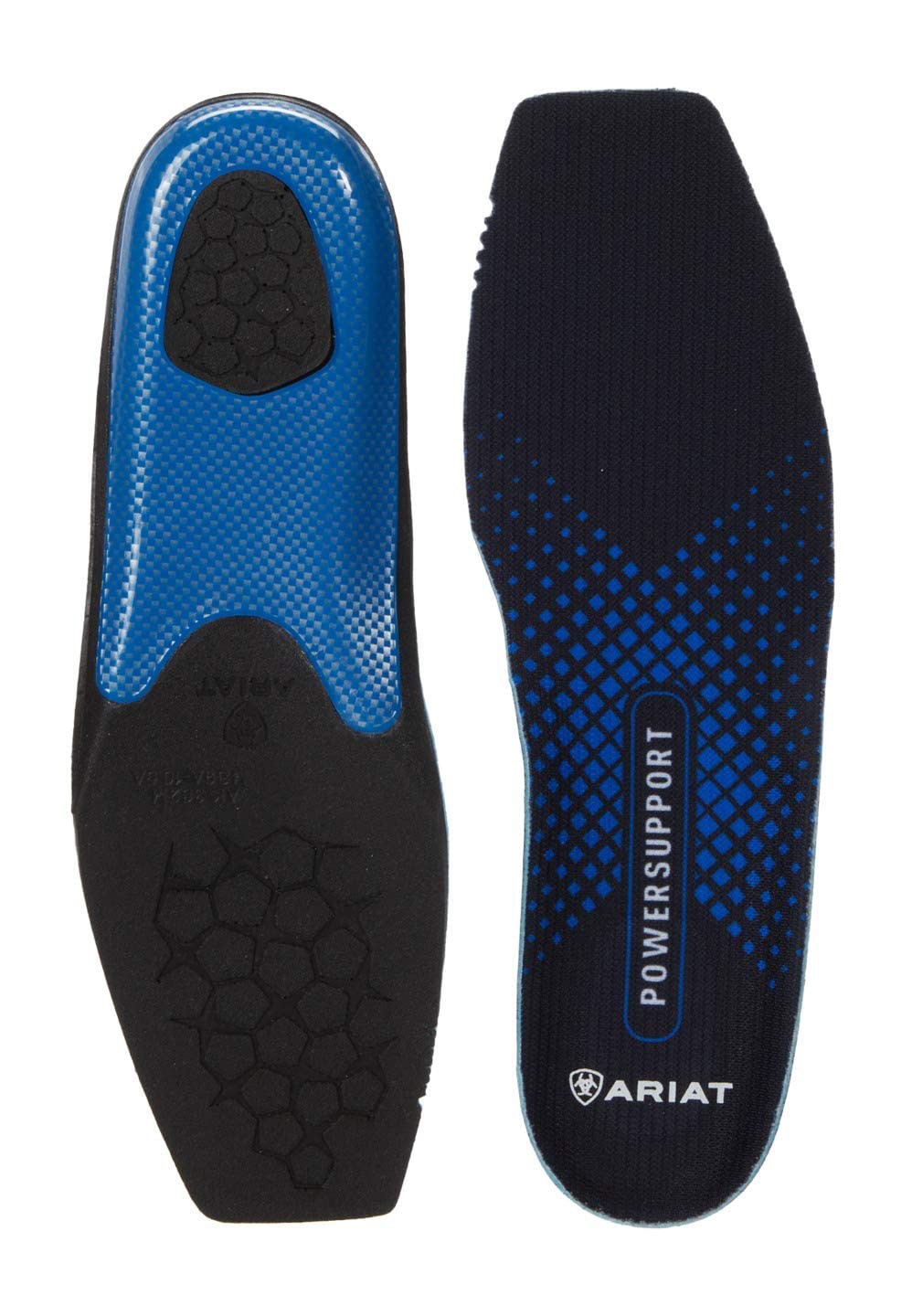 Ariat Mens Power Support Wide Square Toe Insole Footbeds