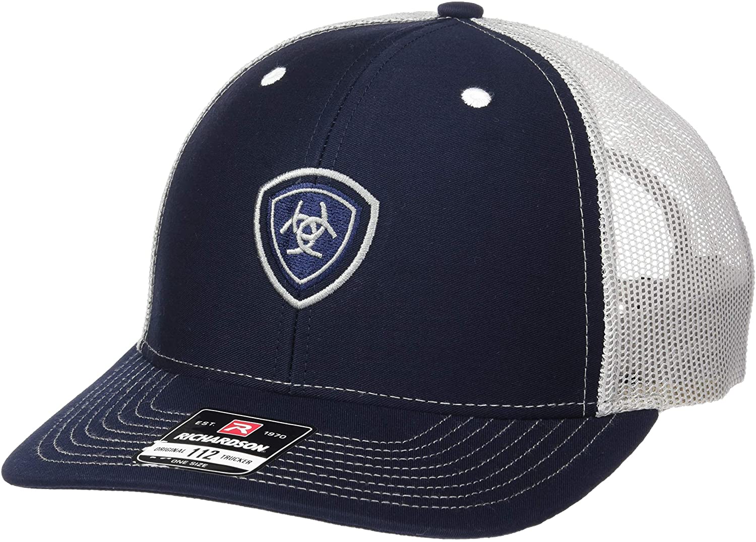 Richardson 112 Trucker – Berretto Baseball Unisex Con Chiusura Regolabile – Pannelli In Cotone E Rete – Snapback Classico