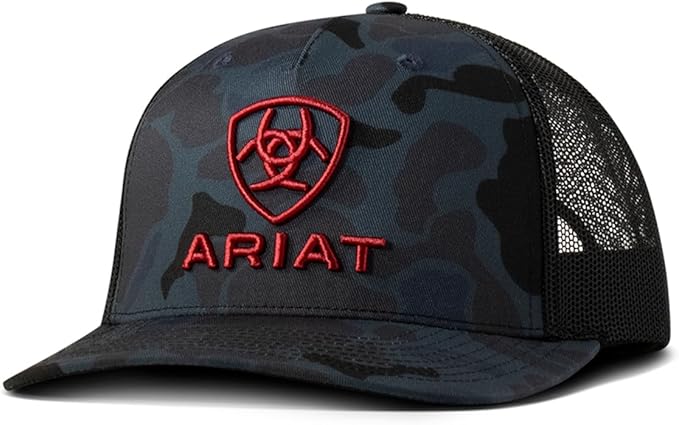 ARIAT Men's Tan Richardson 112 Trucker Cap With 3D...