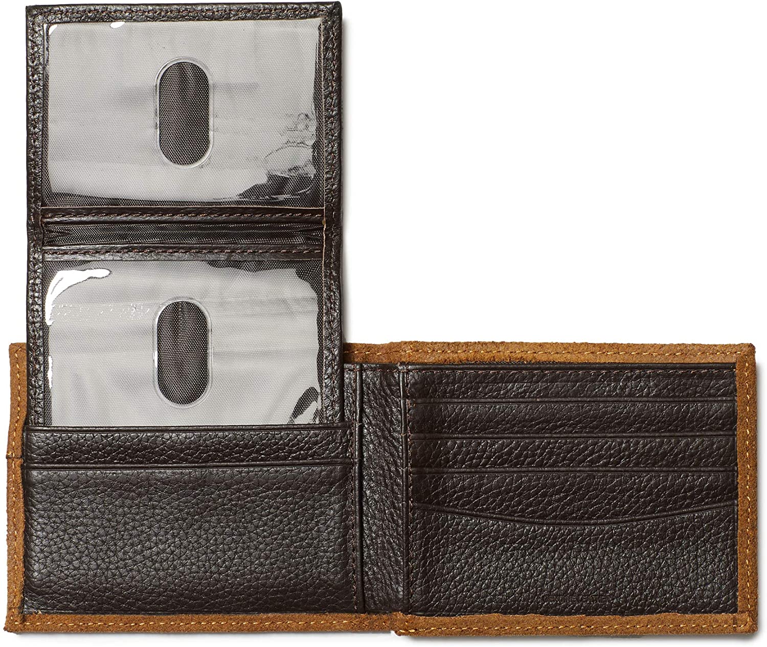 Ariat Mens Sport Digital Camo Patriot Bifold Wallet (Brown