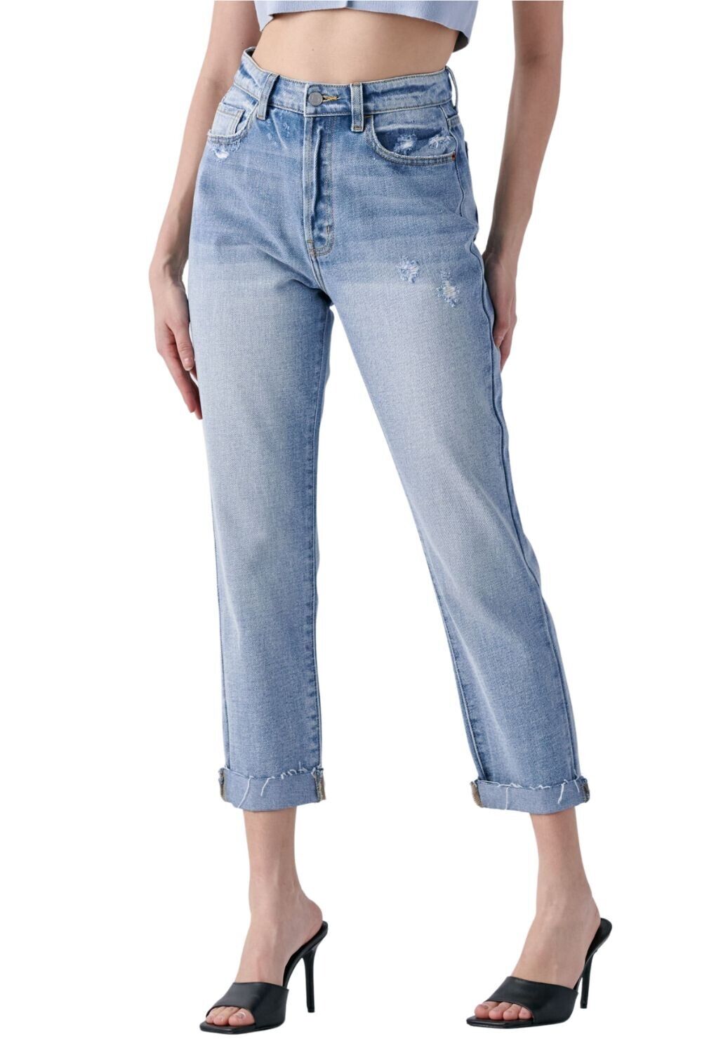 NIKE WMNS Air Jordan 1 MID “Lemon“ Cello Jeans womens High Rise Straight Fit Denim Jeans | eBay