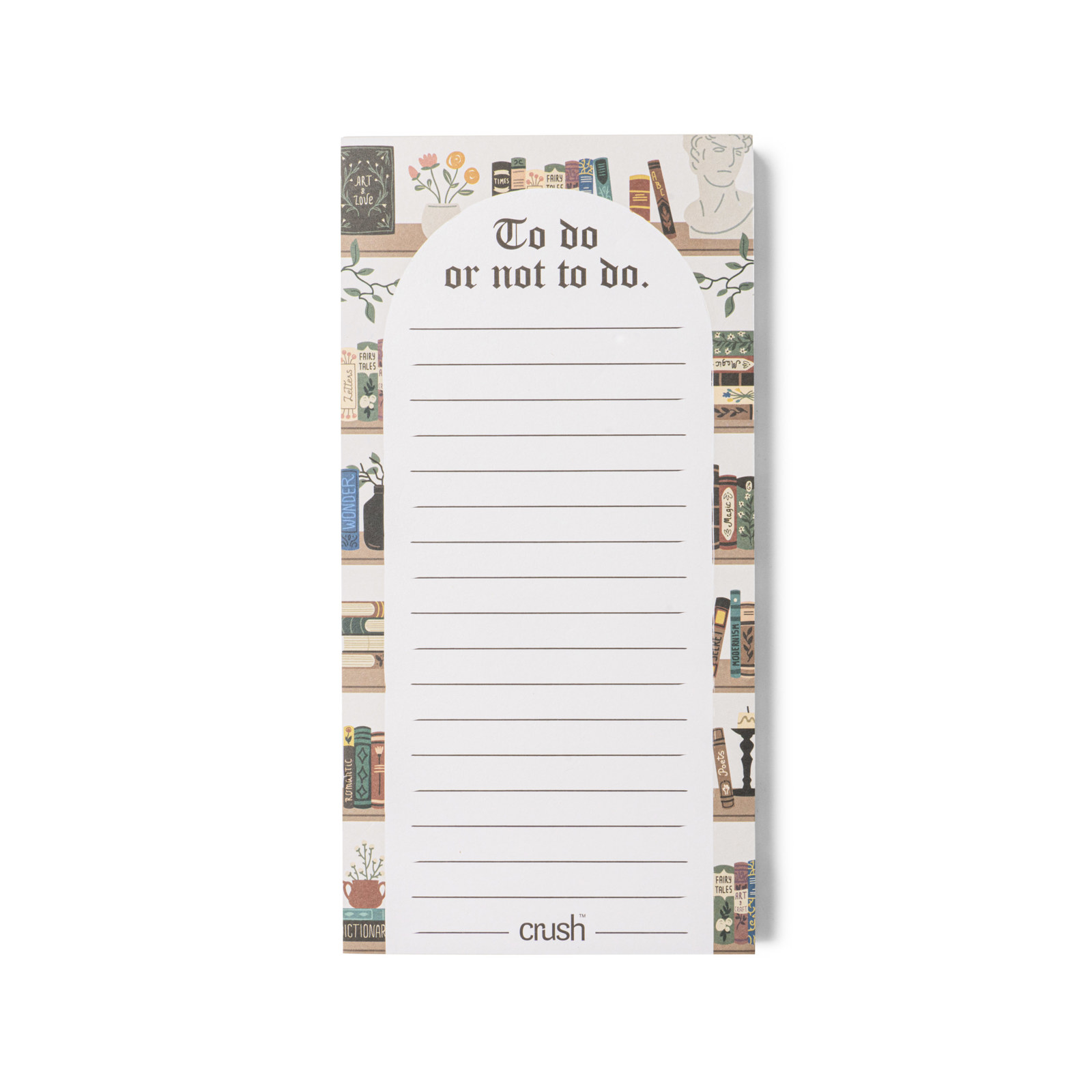 Crush Overachiever 100 Easy-Tear Sheets To-Do List Notepad