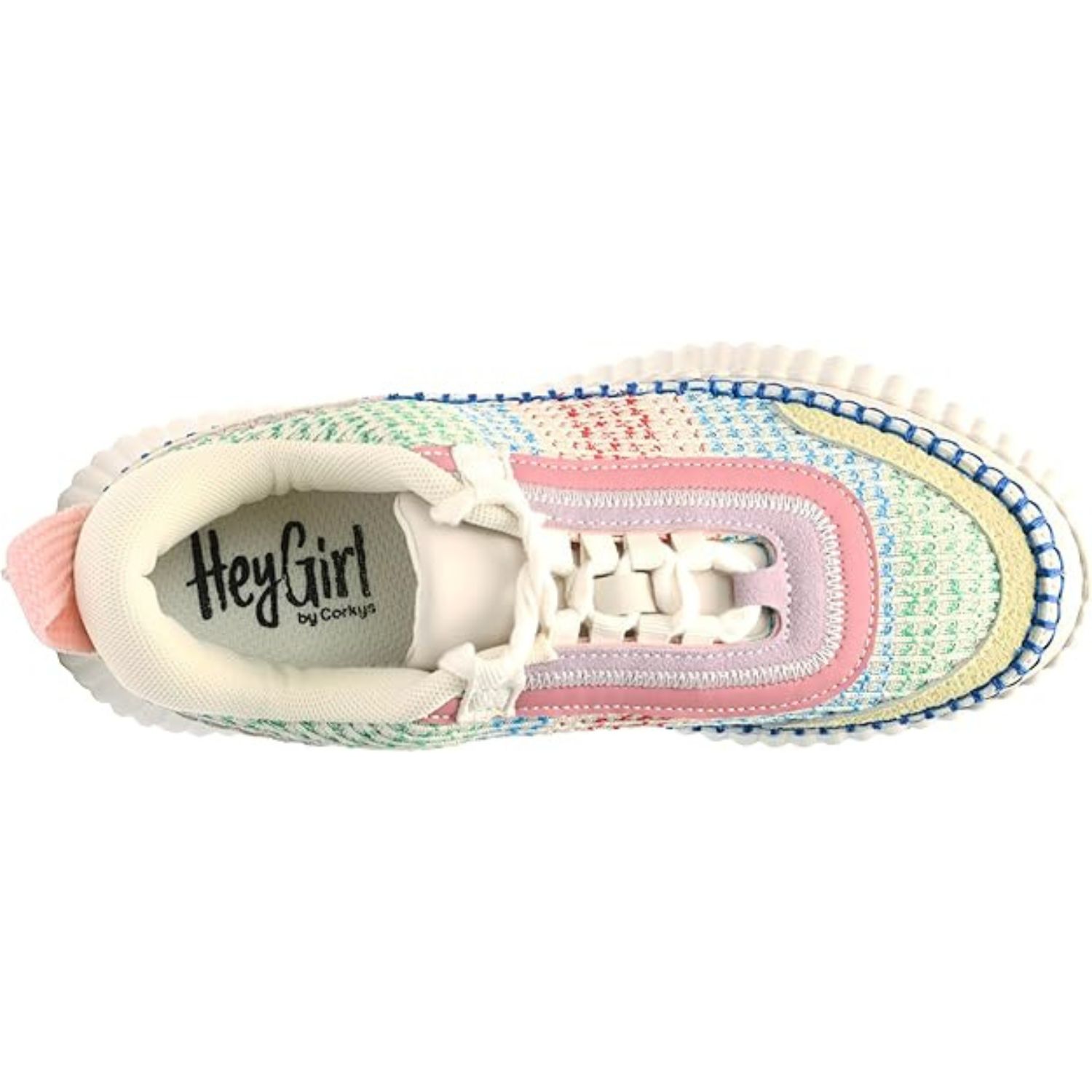 Hey Girl by Corkys Adventure Lace Up Front Sneakers | eBay