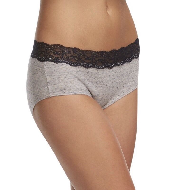 JeZeBeL Women's 5 Pack Cotton Hipster Panties with Lace Waistband | eBay