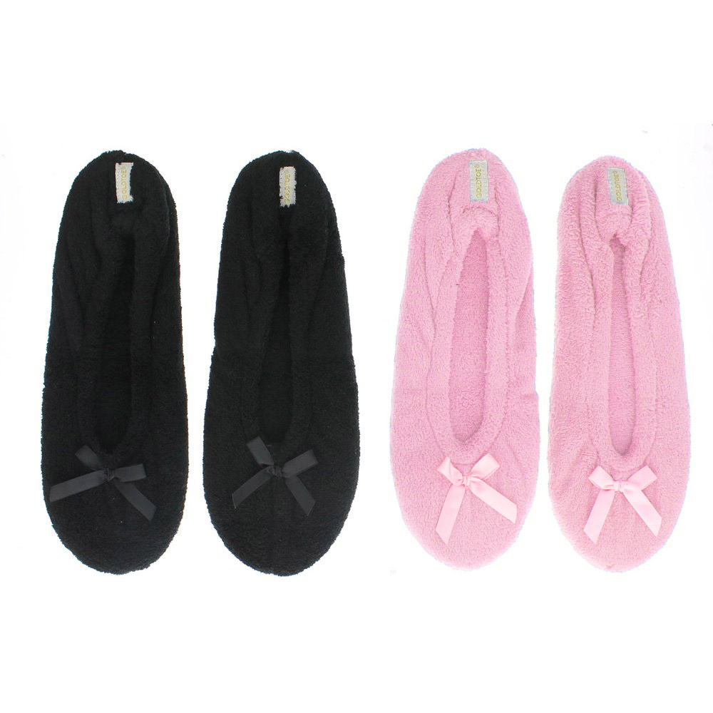 womens gold toe slippers