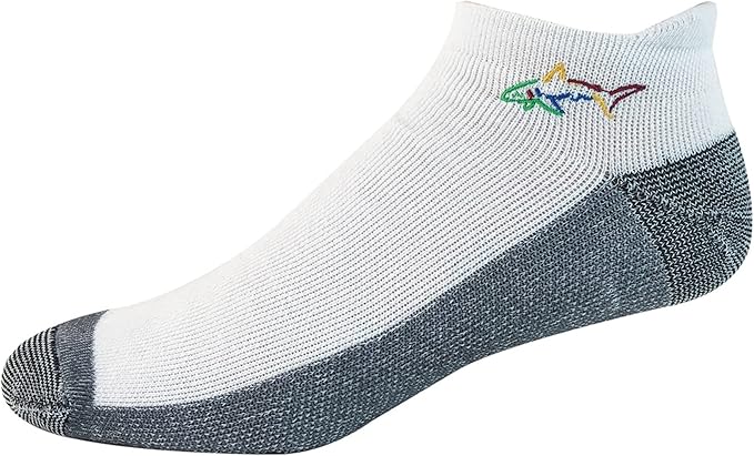 Greg Norman Mens Performance Cushioned Golf Socks, 2 Pack - Picture 5 of 5