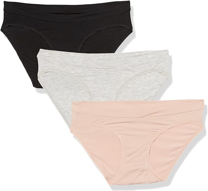 Hanes Womens Maternity Hipster Underwear, 3 Pack