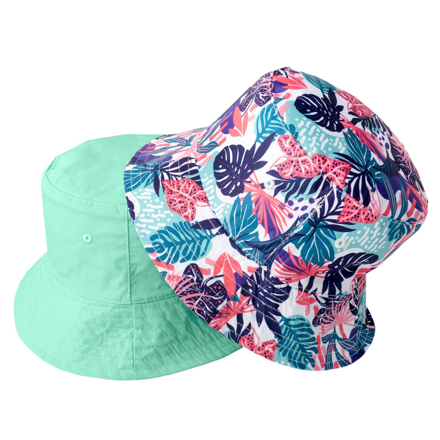 Juice Box Reversible UV50+ Protection Kids Bucket Sun Beach Hat Boys Girls - Picture 11 of 13