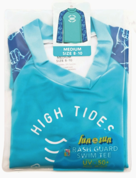 Juice Box Boys Fun In The Sun Rash Guard Swim Tee - Picture 16 of 20