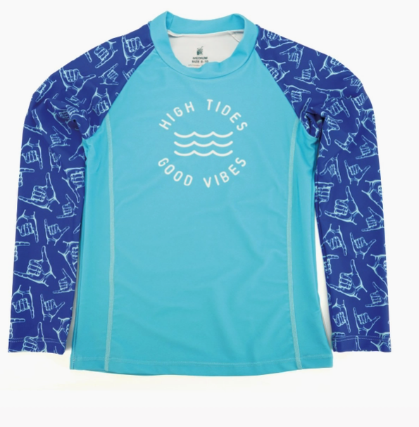 Juice Box Boys Fun In The Sun Rash Guard Swim Tee - Picture 19 of 20