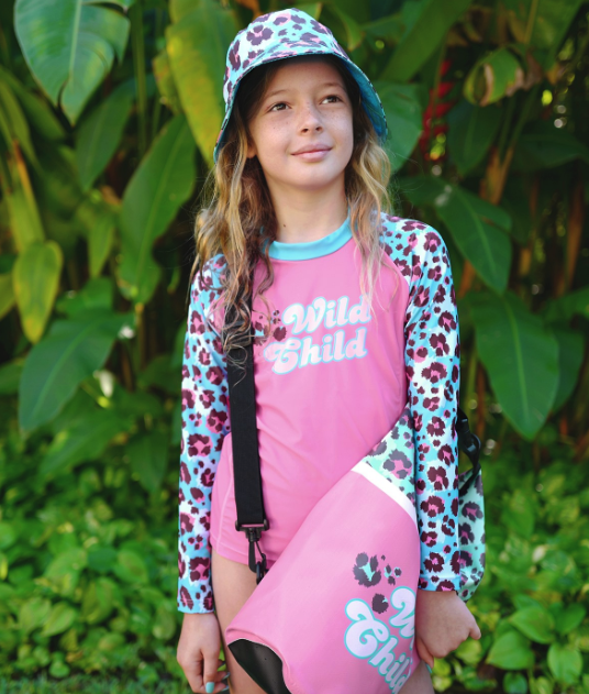 Juice Box Girls Fun In The Sun Rash Guard Swim Tee - Picture 27 of 27