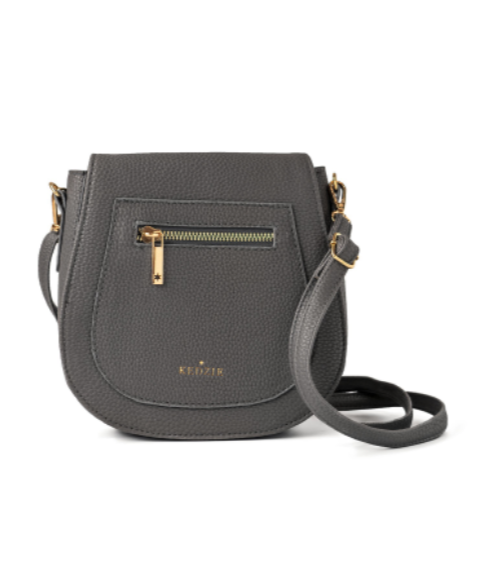 Kedzie Camden Mini Messenger Purse in Vegan Leather