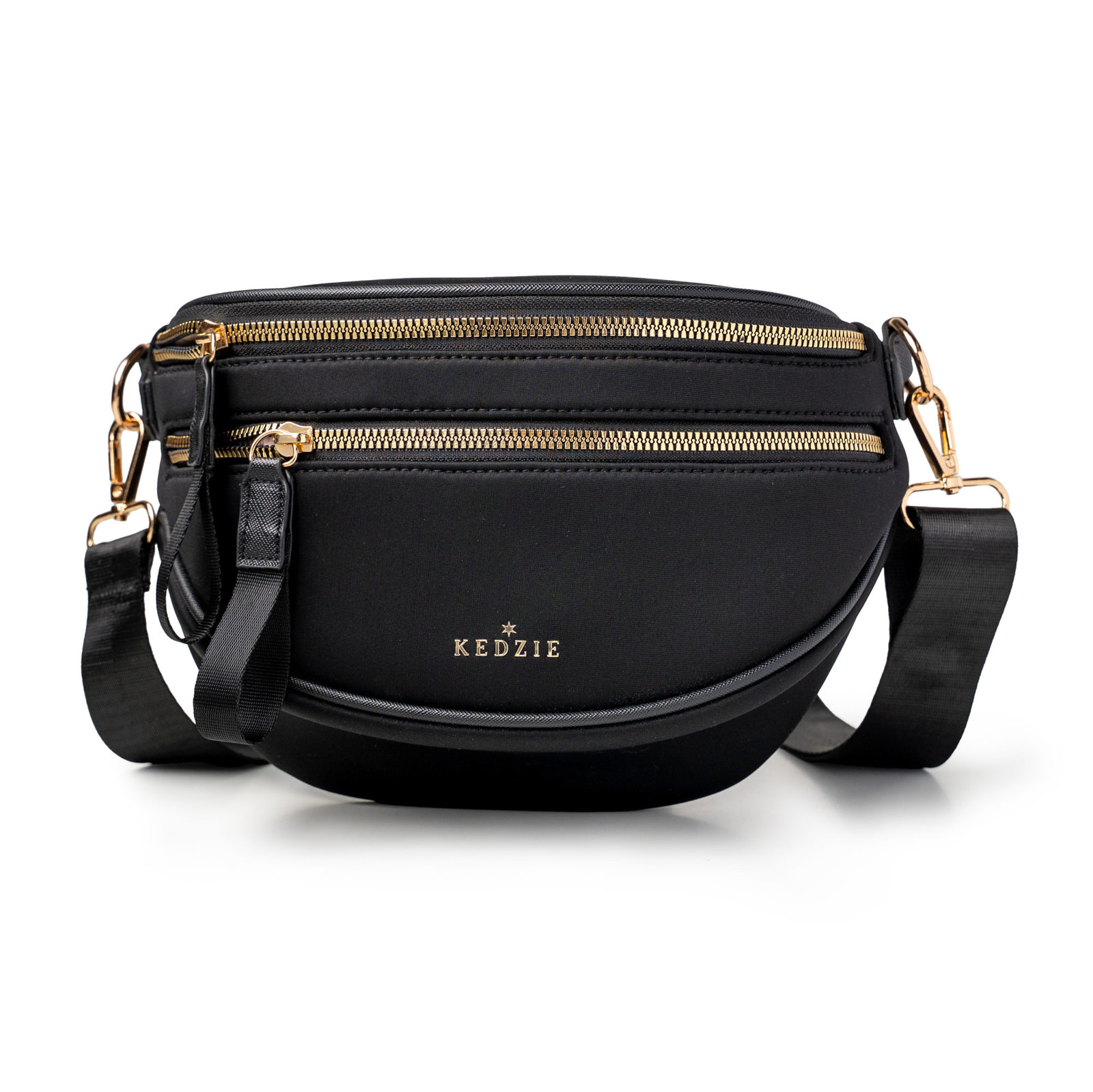 Kedzie Womens Sloane Day Pack Neoprene Crossbody Fanny Pack