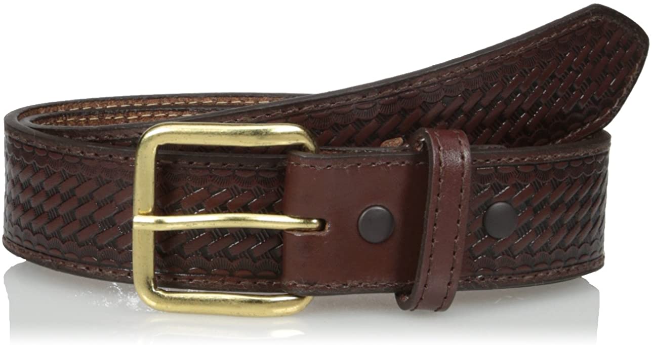 Nocona Belt Co. Mens Basketweave Leather Money Belt | eBay